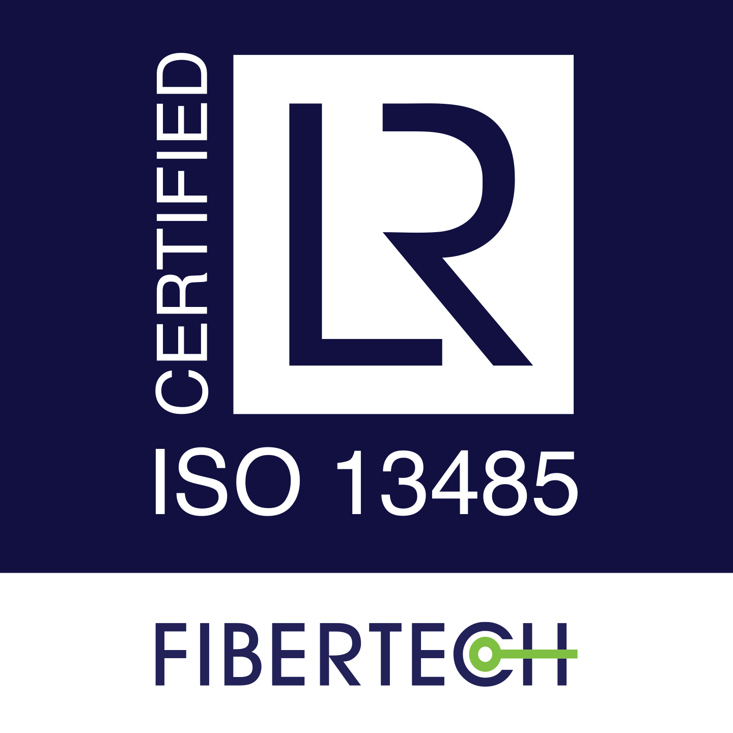 Fibertech ISO Logo